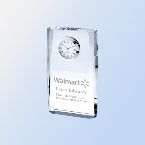 DT-2079 - Beveled Crystal Clock DT-2079 - Beveled Crystal Clock