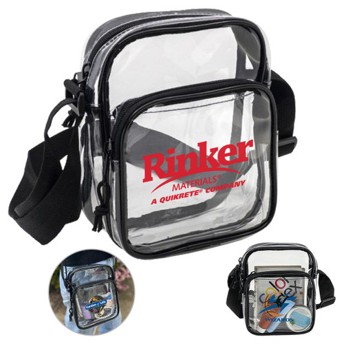 B-8396  -  Clear Sling Pouch B-8396  -  Clear Sling Pouch