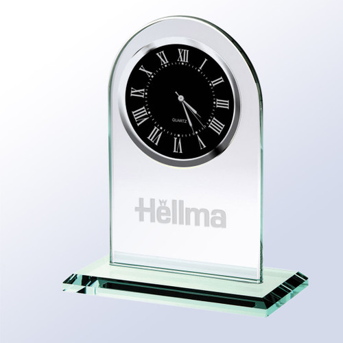 DT-3303 - Jade Glass Dark Clock DT-3303 - Jade Glass Dark Clock