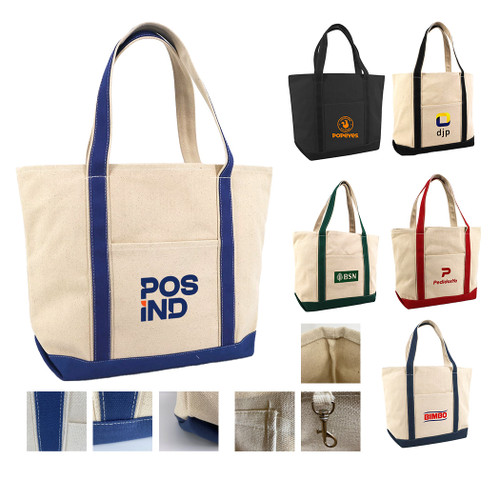 B-3222  - Mayfair XL Cotton Boat Tote