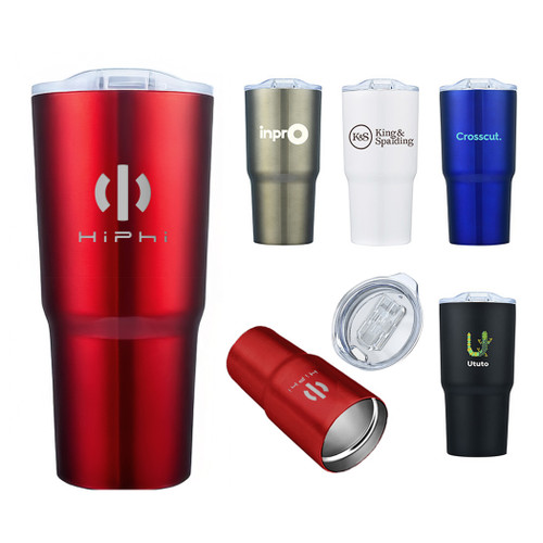 WA-2034 - Obsidian 20 oz Stainless Steel Tumbler