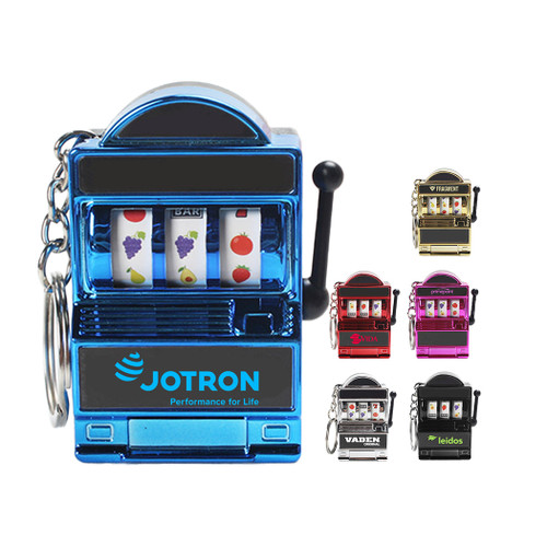 KW-1167 - Pocket-Size Slot Machine Keychain