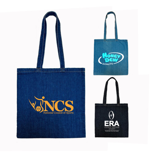 B-3232 - Denim Carryall Tote