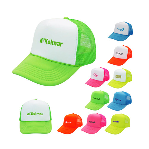 B-5010 - Neon Mesh Trucker Cap