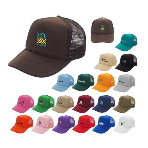 B-8019 - Classic Mesh Trucker Cap B-8019 - Classic Mesh Trucker Cap