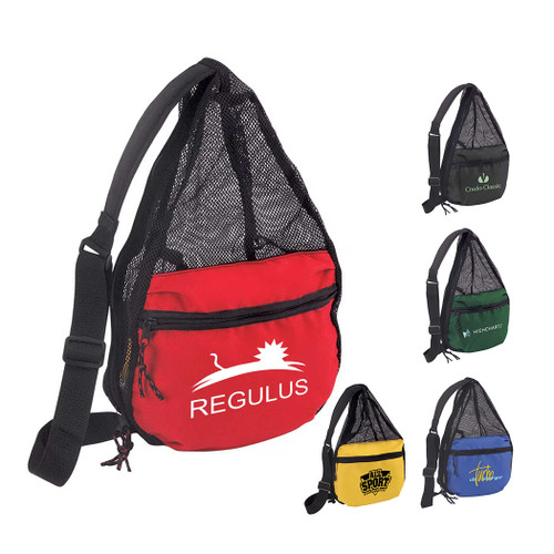 B-5451 - Kensington Mesh Sling Backpack