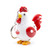 KW-1104 - Crowing Rooster LED Light Keychain
