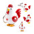 KW-1104 - Crowing Rooster LED Light Keychain