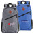 B-7457 - Heathered Polyester Backpack Bag B-7457 - Heathered Polyester Backpack Bag