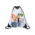 B-8478 - Clear Vinyl Drawstring Bag B-8478 - Clear Vinyl Drawstring Bag