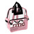 B-5469 - Rainbow Clear Vinyl Zippered Backpack B-5469 - Rainbow Clear Vinyl Zippered Backpack