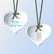 DT-2046 -Jade Glass Heart Ornament