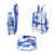 B-A3008 -  Urbane TPU Clear Backpack