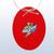 DT-2218 - Red Oval Ornament DT-2218 - Red Oval Ornament