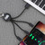 DW-3022 - Lumina 4-in-1 Light-Up Cable Keyring