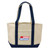 B-6456  - Nautical Heavyweight Canvas Boat Tote