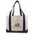 B-6458  -  Cape Cod Two-Tone Canvas Boat Tote
