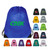 B-6266 - Sprint 210D Polyester Drawstring Backpack