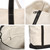 B-3237 - Nantucket Heavyweight Zippered Canvas Tote