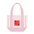 B-82131 - Uptown Striped Mini Canvas Shopper Tote