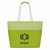 B-9214 - Biscayne Chevron Zippered Tote Bag