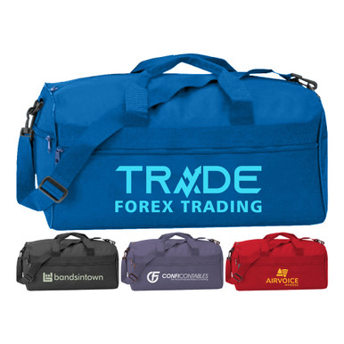 B‑8907 Polyester Square Duffel Gym Bag | Custom Printed Sports ...