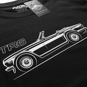 AUTOTEES DESIGN T-SHIRT FOR TRIUMPH TR6 CAR ENTHUSIASTS (v1) AUTOTEES DESIGN T-SHIRT FOR TRIUMPH TR6 CAR ENTHUSIASTS (v1)