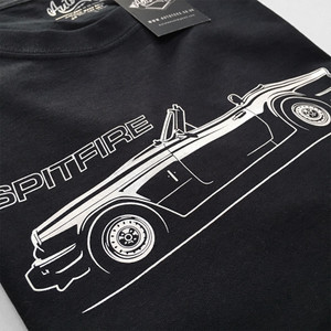 AUTOTEES DESIGN T-SHIRT FOR TRIUMPH SPITFIRE MK3 1500 CAR ENTHUSIASTS (v1) AUTOTEES DESIGN T-SHIRT FOR TRIUMPH SPITFIRE MK3 1500 CAR ENTHUSIASTS (v1)