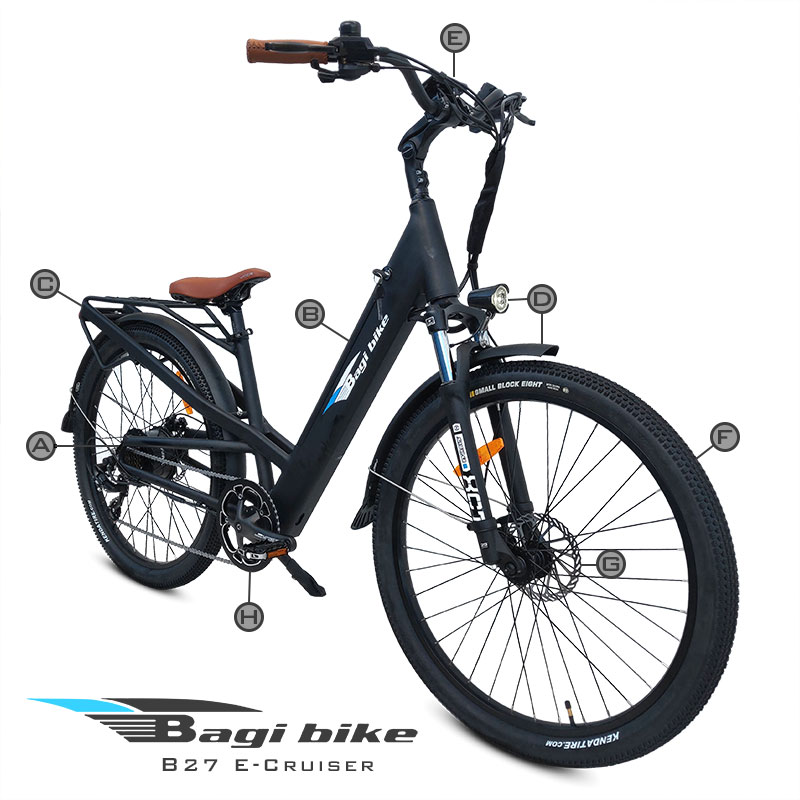 BagiBike B27 Premium Electric Bicycle