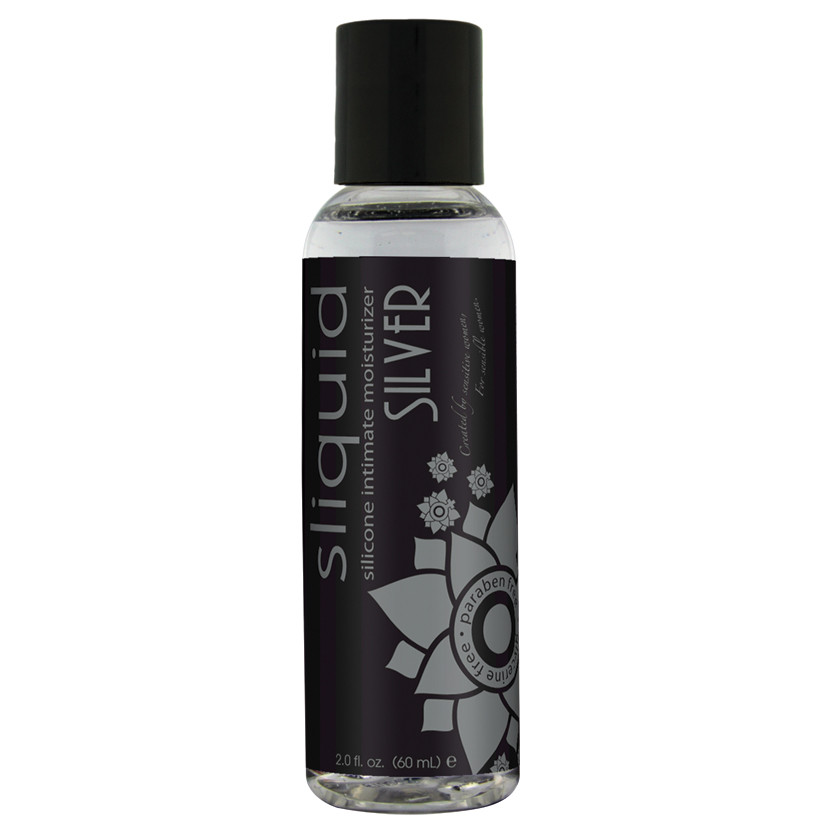 Silver Natural Silicone Intimate Lubricant by Sliquid