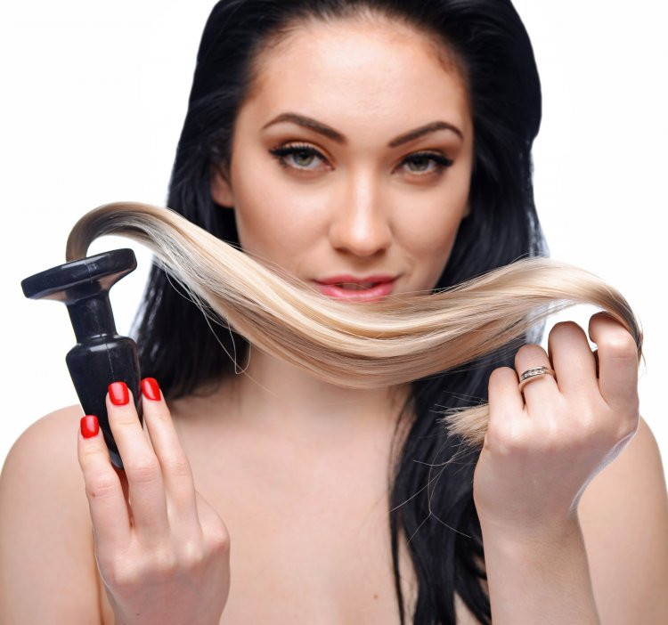 ponytail anal plug Kinky Tails Pink Pony Tail Glass Butt Plug Review Sex Toy Reviews main image 0