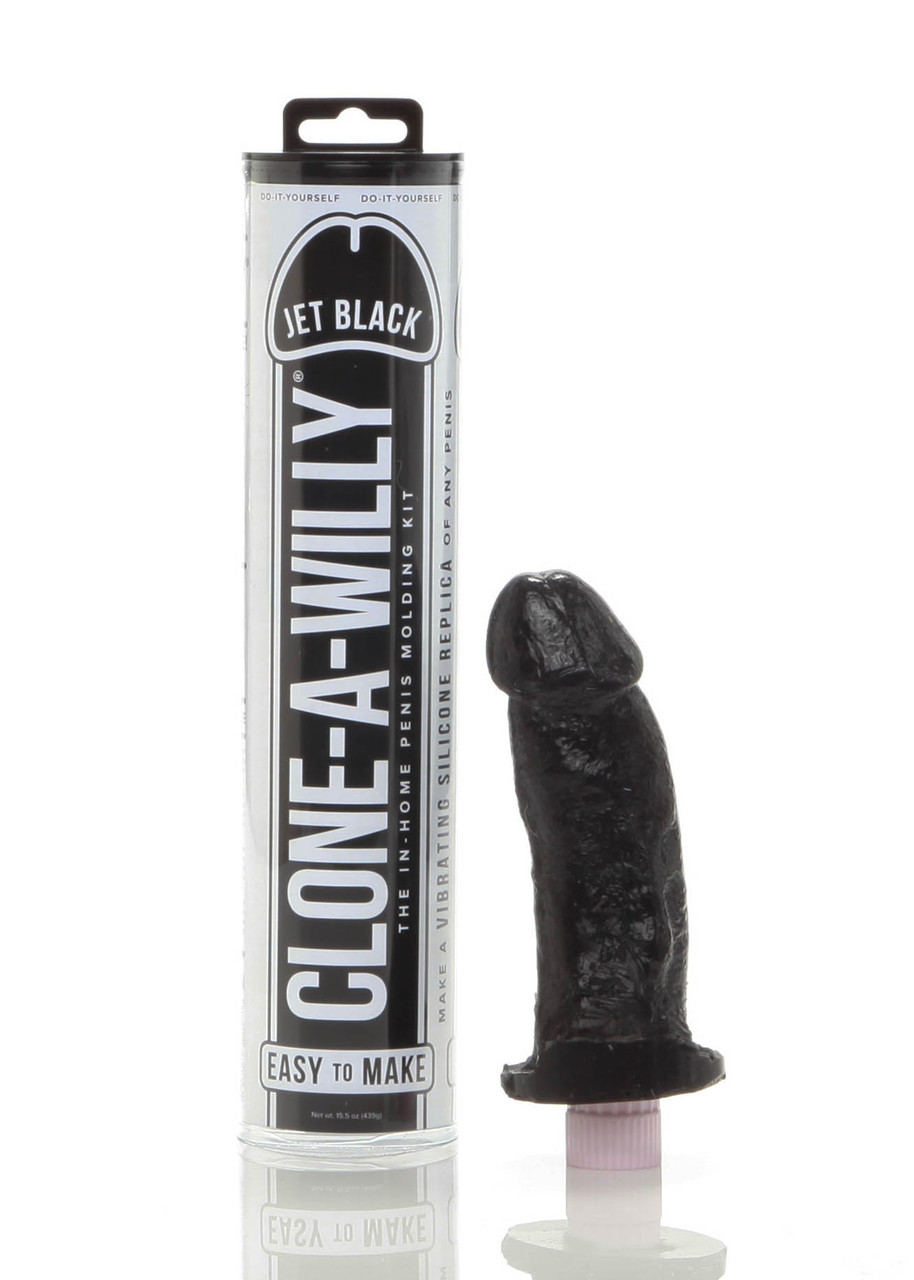 Clone A Willy Jet Black Penis Casting