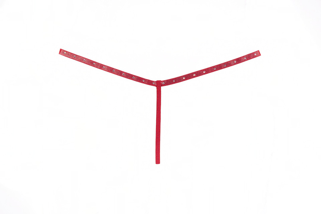 Allure Lingerie Elle Red G-String Panty