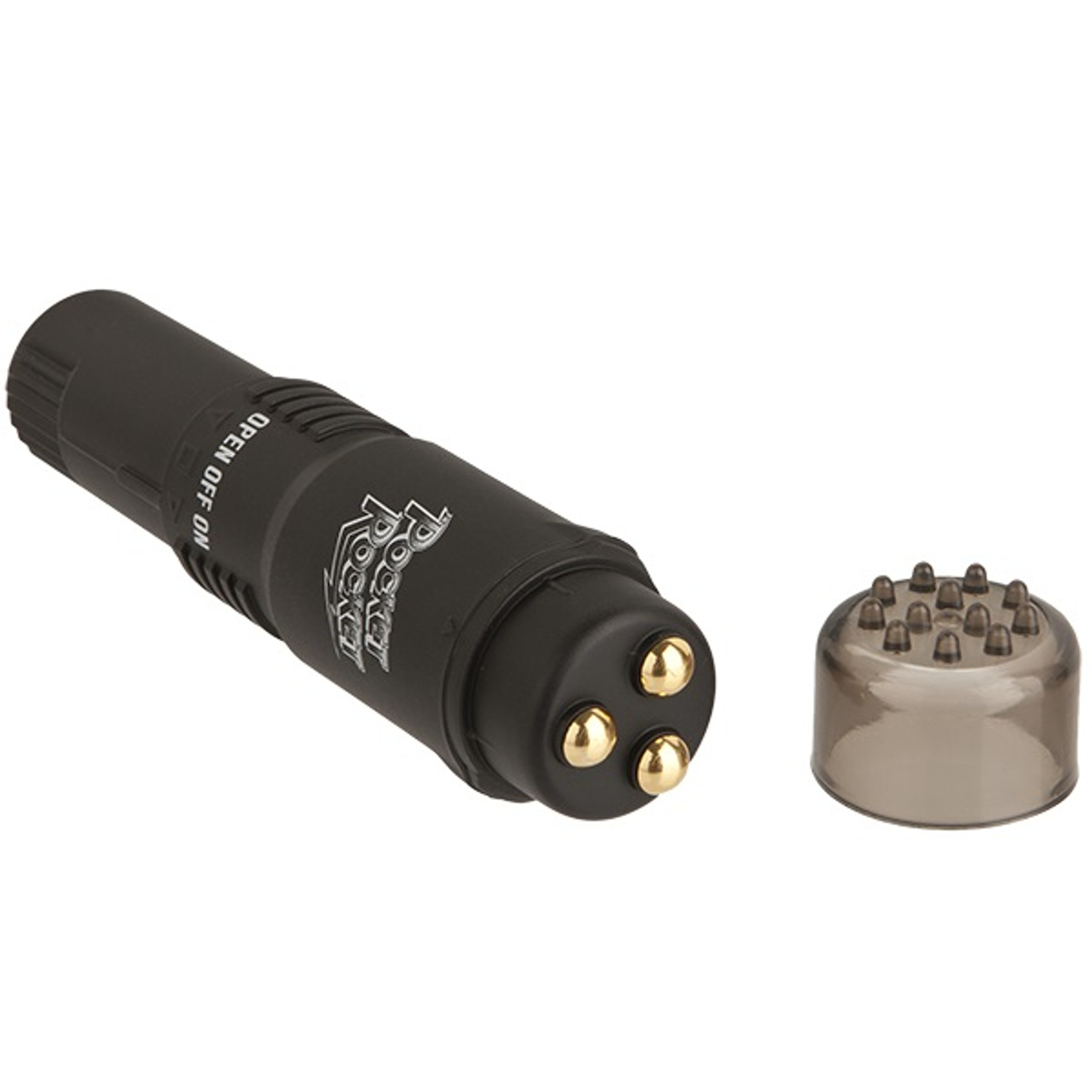 Limited Edition Black Pocket Rocket Vibrator by Doc Johnson Limited Edition Black Pocket Rocket Vibrator by Doc Johnson