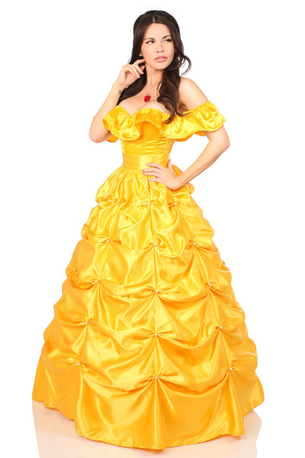 Belle Yellow Corset Costume by Daisy Corsets