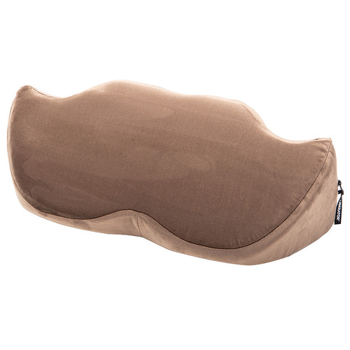 Liberator Mustache Wedge Positioning Pillow-Brown