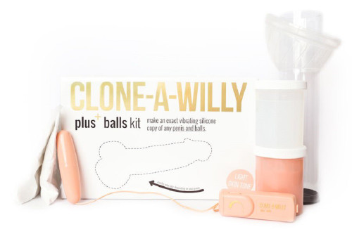 Clone A Willy Plus Balls Penis Casting Kit