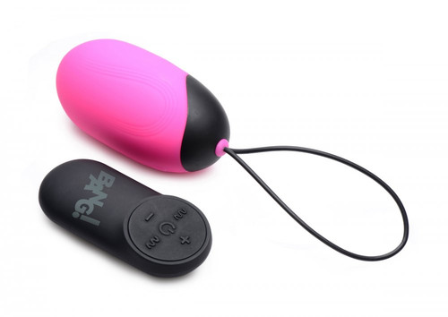 Bang! XL Silicone Vibrating Egg-Pink