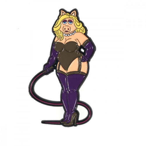 Geeky and Kinky Miss Piggy Pin