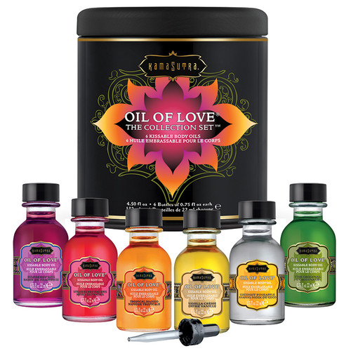 Kama Sutra Oil of Love Collection Set Kissable Body Oils