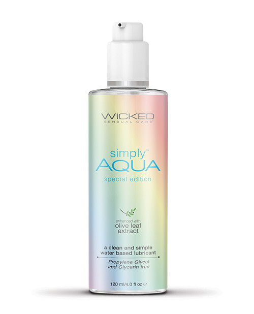 Wicked Simply Aqua Special Edition Water Based Lubricant