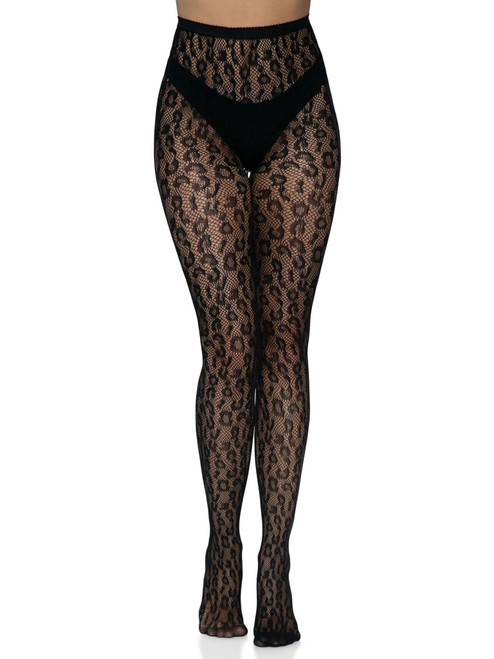 Leopard Net Tights by Leg Avenue