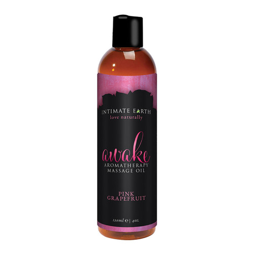 Intimate Earth Aromatherapy Massage Oil-Awake