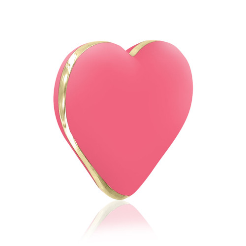 The Heart Vibe Heart Shaped Vibrator by Rianne S-Coral Rose