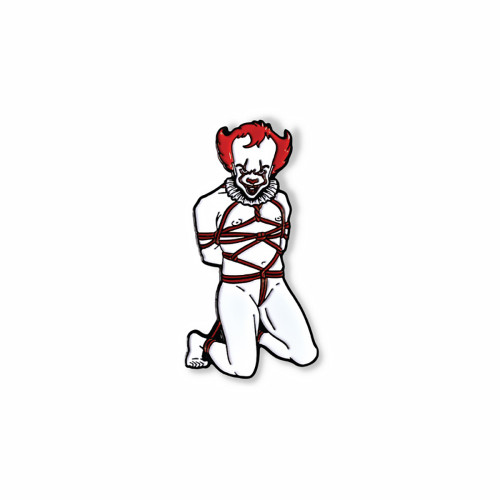 Geeky and Kinky Pennywise Clown from It Movie Pin