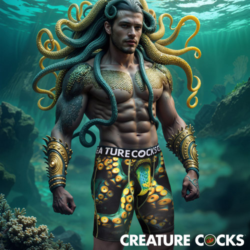 Creature Cocks Creature Wear Monstropus Tentacled Monster Boxer Shorts Creature Cocks Creature Wear Monstropus Tentacled Monster Boxer Shorts