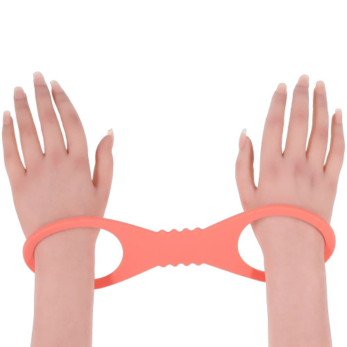 Sex & Mischief Peaches N Creame Silicone Cuffs