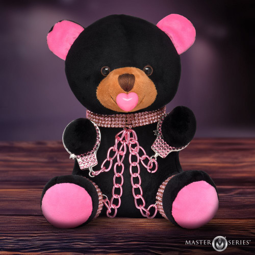 Bling Bondage Bear Stuffed Animal