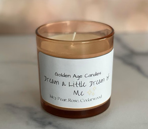 Dream a Little Dream of Me Romance Classic Music Inspired Soy Wax Candle