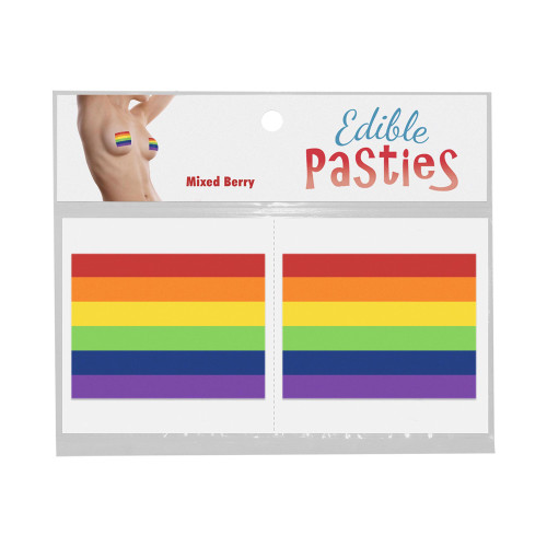 Edible Rainbow PRIDE Flag Pasties